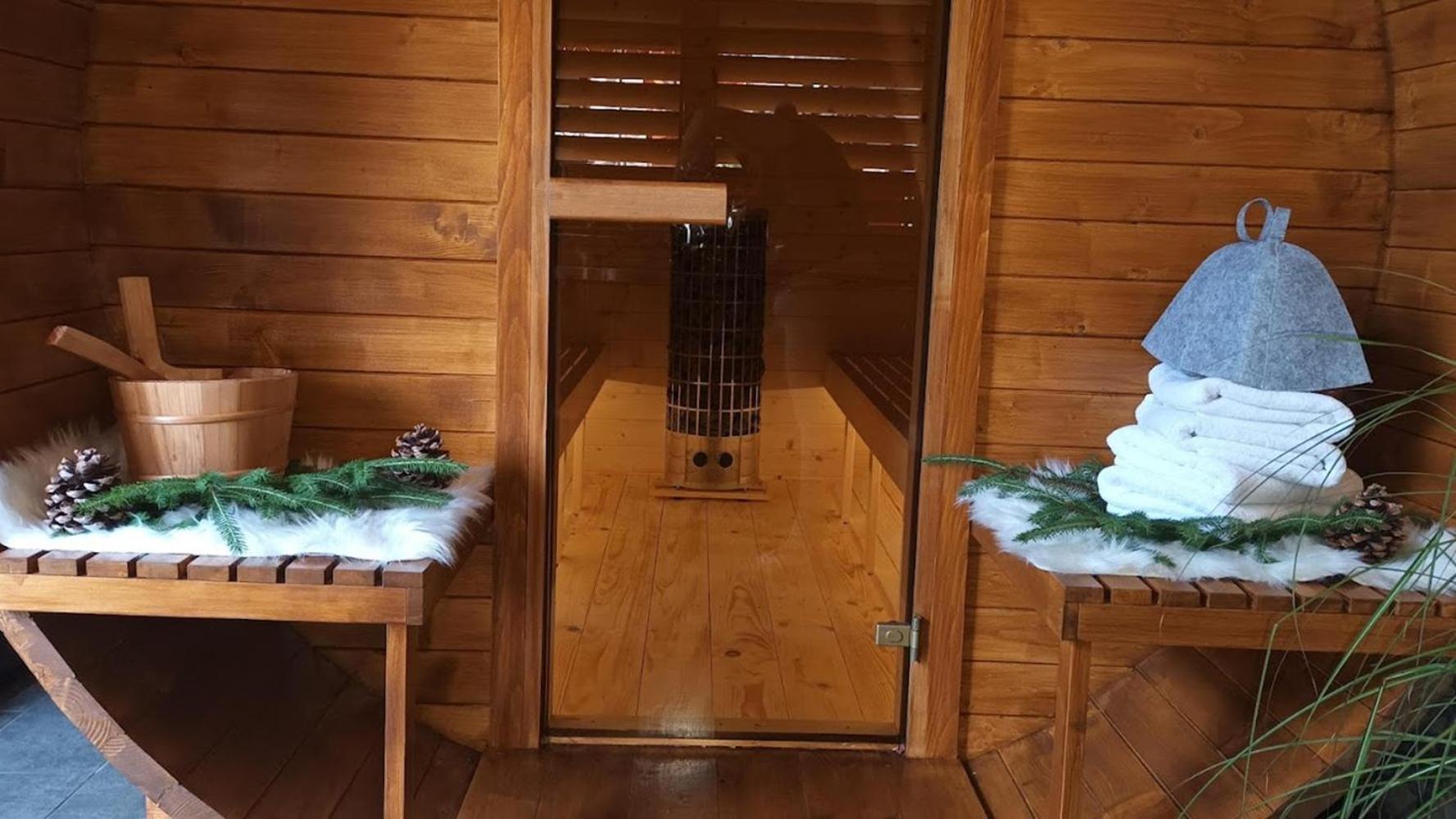 Domek Riverhut - Male Ciche Sauna & Jacuzzi Exterior foto
